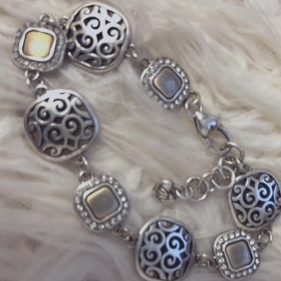 Brighton Bracelet - Silver/Gold tone adjustable to fit. - Picture 1 of 7